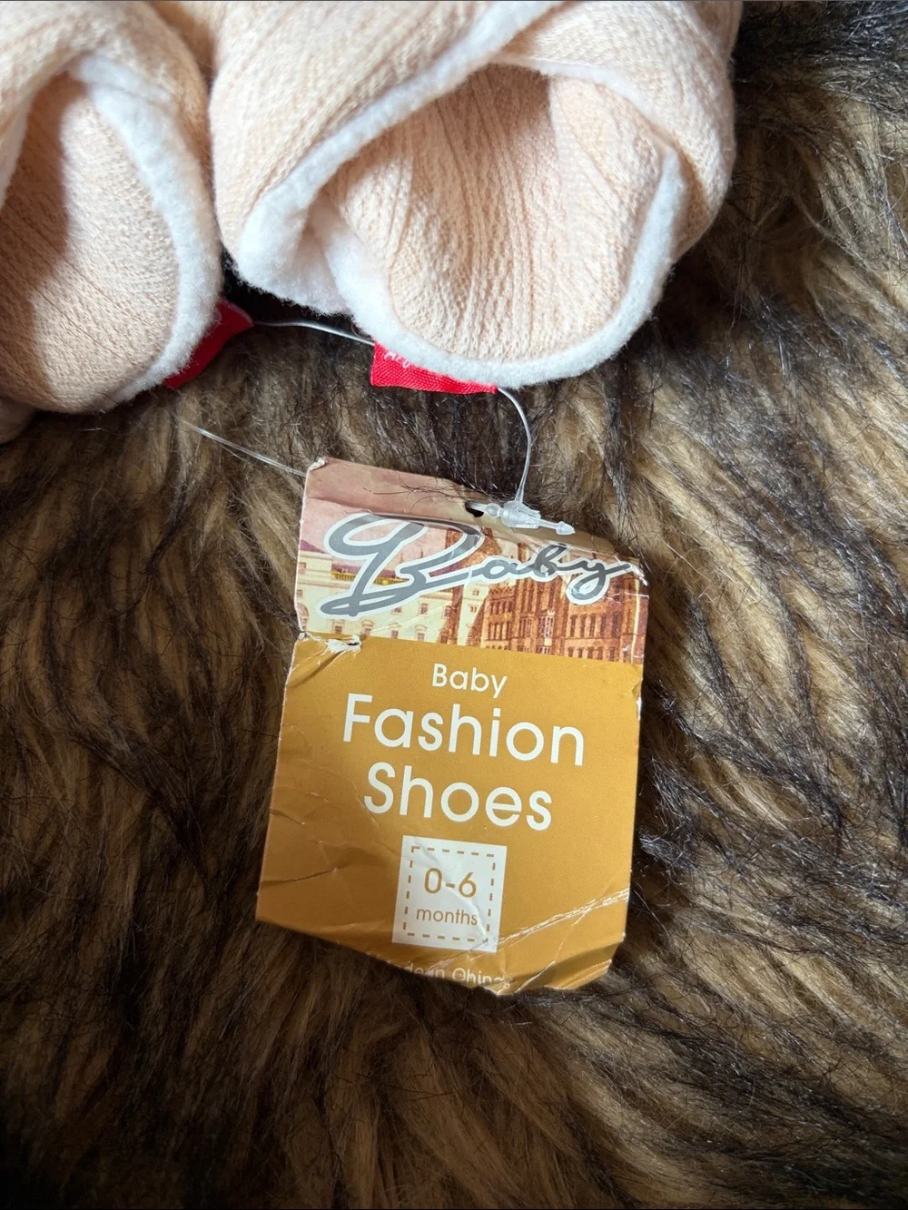 Baby Fashion Shoes soft peach